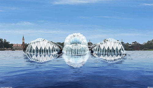 Espectáculo Harmonius en Epcot de Disneyworld